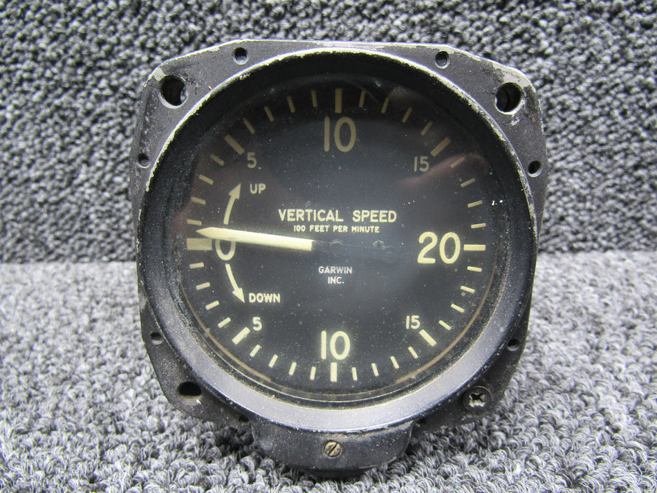 G991-01-1C Garwin Rate of Climb Indicator (Discolored Face)