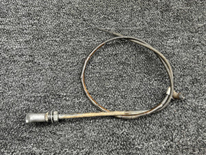 0513142-12 Cessna 310I Fuel Strainer Drain Cable Assembly (L: 32-1/4”)