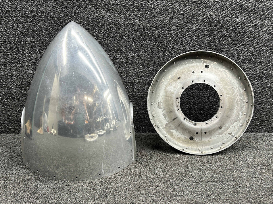 D-5215, D-5214 Cessna 310I Two Blade Propeller Spinner with Aft Bulkhead