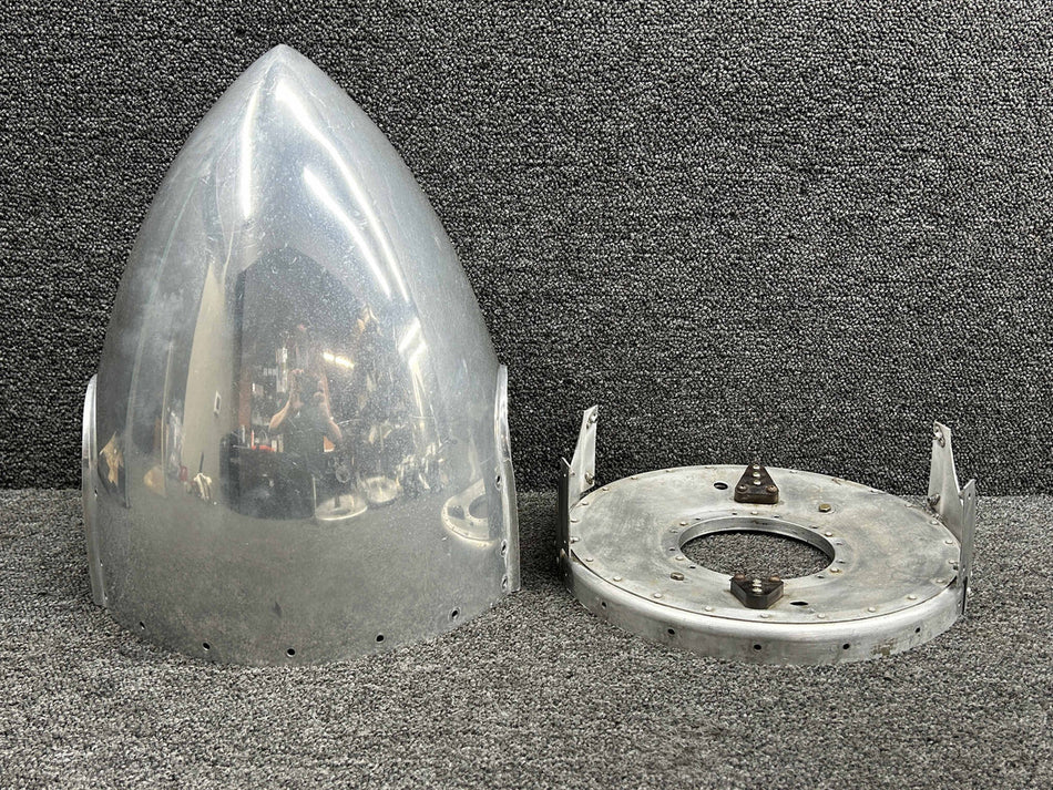 D-5215, D-5214 Cessna 310I Two Blade Propeller Spinner with Aft Bulkhead