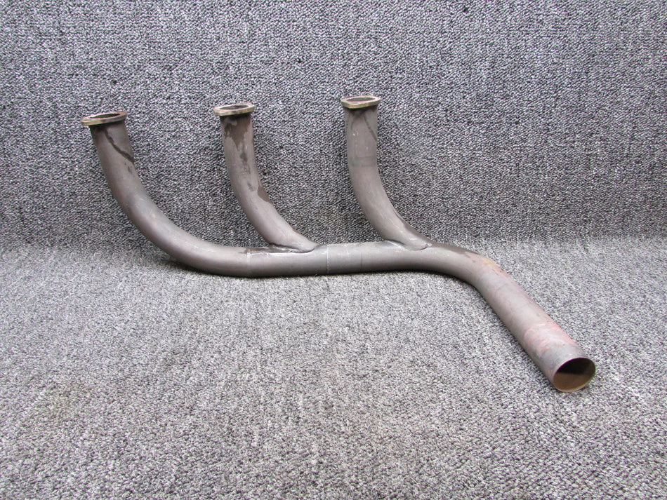 33420-002 Lycoming IO-540-C4B5 Exhaust Stack Inboard RH with Probe Hole