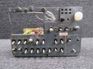 2488330-116 Learjet Gear Control Panel Assembly (Worn Panel, Missing Knob)