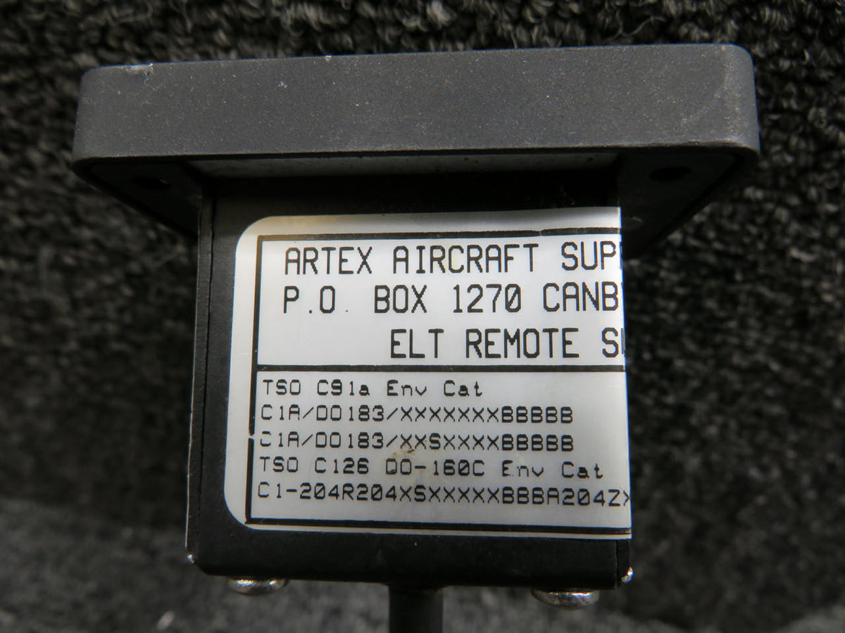 Artex 453-0020 Artex ELT Remote Switch (Broken, Missing Switch) (Core)