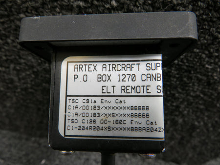 Artex 453-0020 Artex ELT Remote Switch (Broken, Missing Switch) (Core)