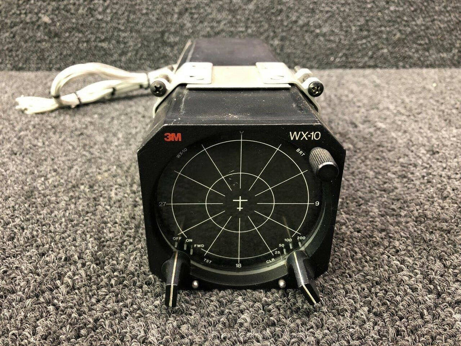 280D40 (M/N: WX-10) Beech A36 3M Stormscope Display W/ Tray (Volts: 28) BAS Part Sales | Airplane Parts