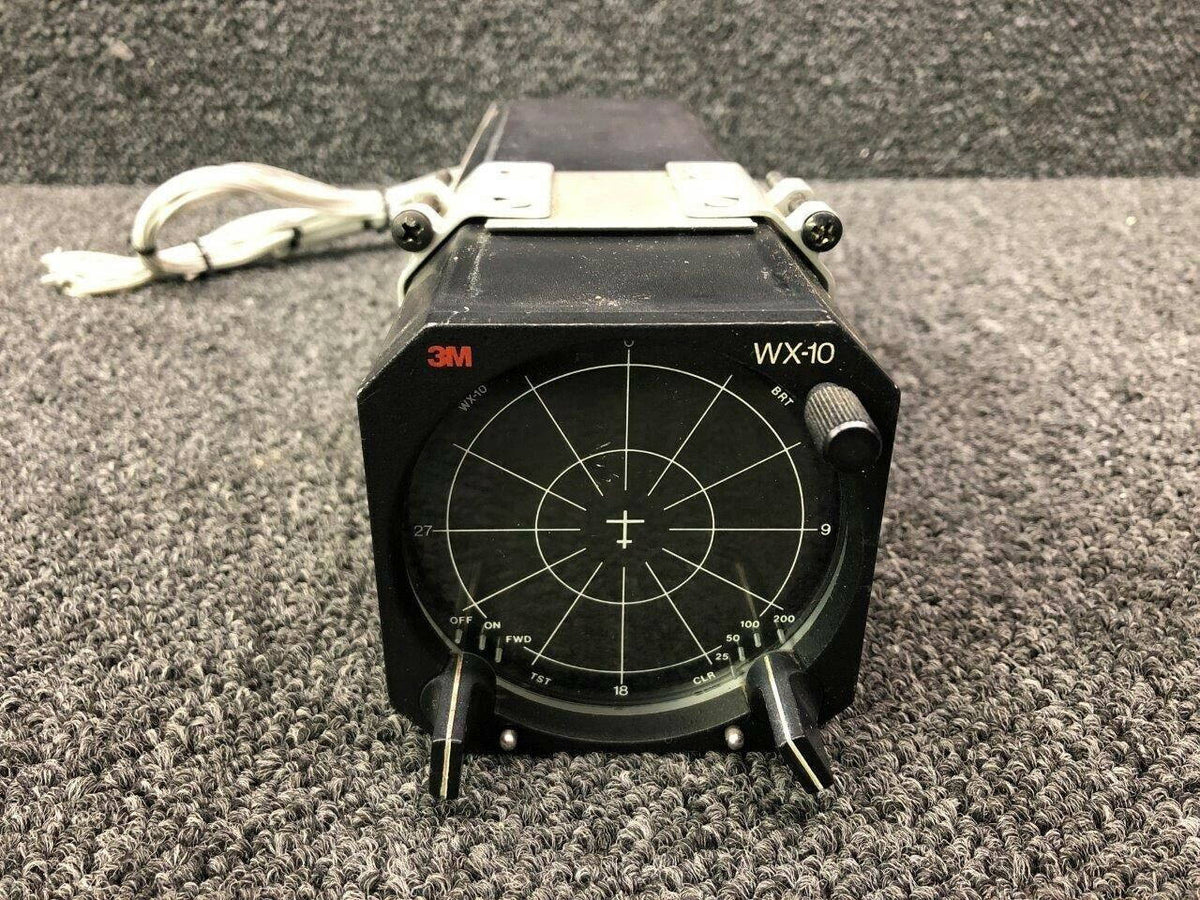 280D40 (M/N: WX-10) Beech A36 3M Stormscope Display W/ Tray (Volts: 28) BAS Part Sales | Airplane Parts
