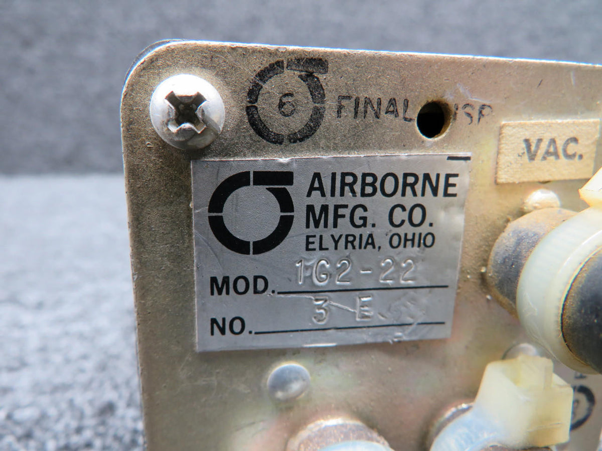 Airborne 1G2-22 (Alt: C668542-0102) Airborne Suction Indicator