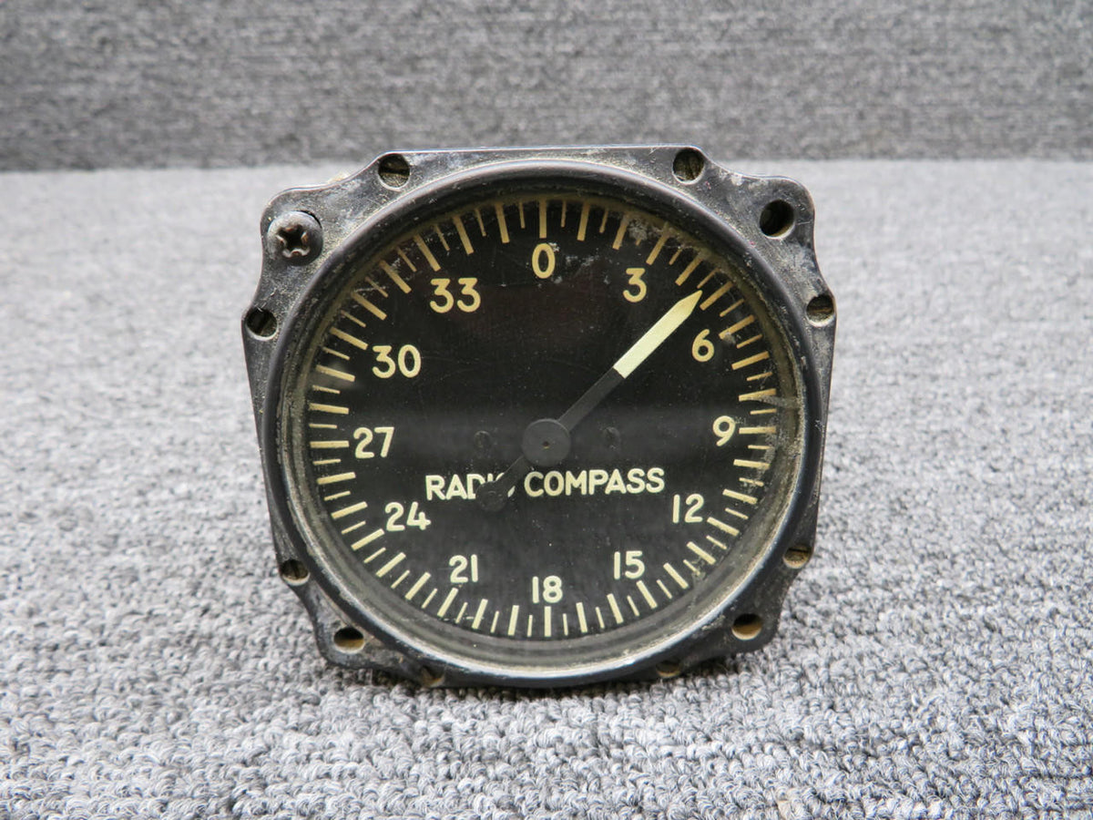 LEAR 97536-01 Lear 2330-A Radio Compass Indicator (Worn Face)