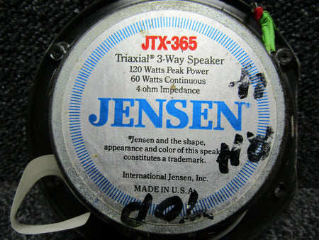 Jensen JTX-365 Jensen Triaxial 3 Way Speaker