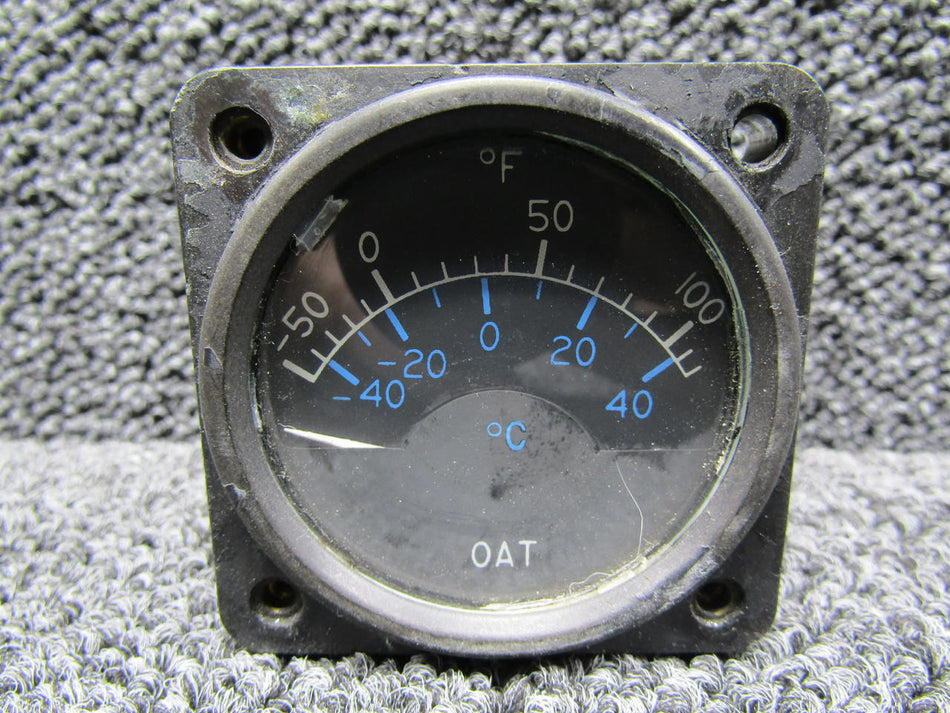Instruments Inc 500-21 (Alt: C668520-0101) Instruments Inc Outside Air Temp Indicator
