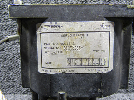 Sperry 4005842 Sperry Servo Bracket
