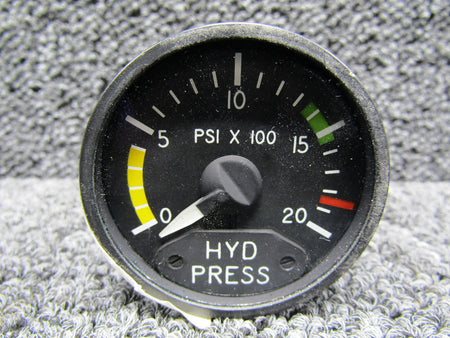 Ametek 523477 (Alt: 45AS86846-009) Ametek Hydraulic Pressure Indicator (28V)