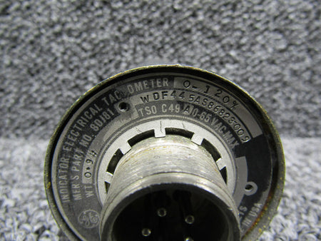 General Electric 8DJ81-WDF445AS86283-009 General Electric Electrical Tachometer Indicator