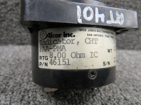 Alcor 46151  Alcor Cylinder Head Temperature Indicator