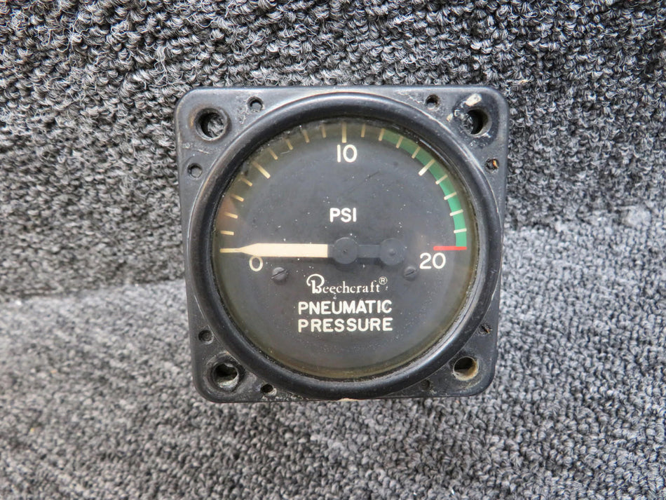 Instruments Inc B410-1 (Alt: 50-380105-1) Instruments Pneumatic Pressure Indicator (Worn Face)