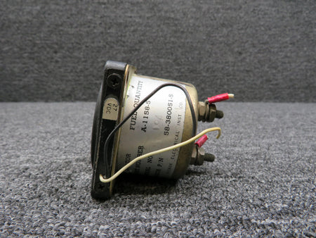 Hickok A-1158-5 (ALT: 58-380051-5) Hickok Fuel Quantity Indicator, Lighted (Volts: 27)