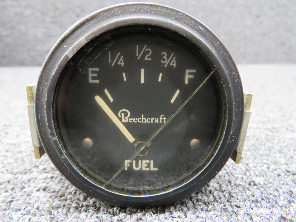 Beechcraft Parts 5644652 Beechcraft Fuel Indicator (Cracked Glass)