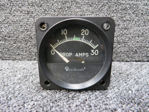 A-1157-9 (Alt: 90-380007-9) Hickok Propeller Ammeter Indicator