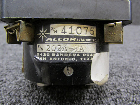 Alcor 202A-1A Alcor Exhaust Gas Temperature Indicator (Chipped Face)