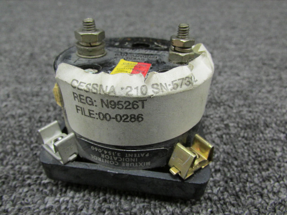 Alcor 202A-1A Alcor Exhaust Gas Temperature Indicator (Chipped Face)