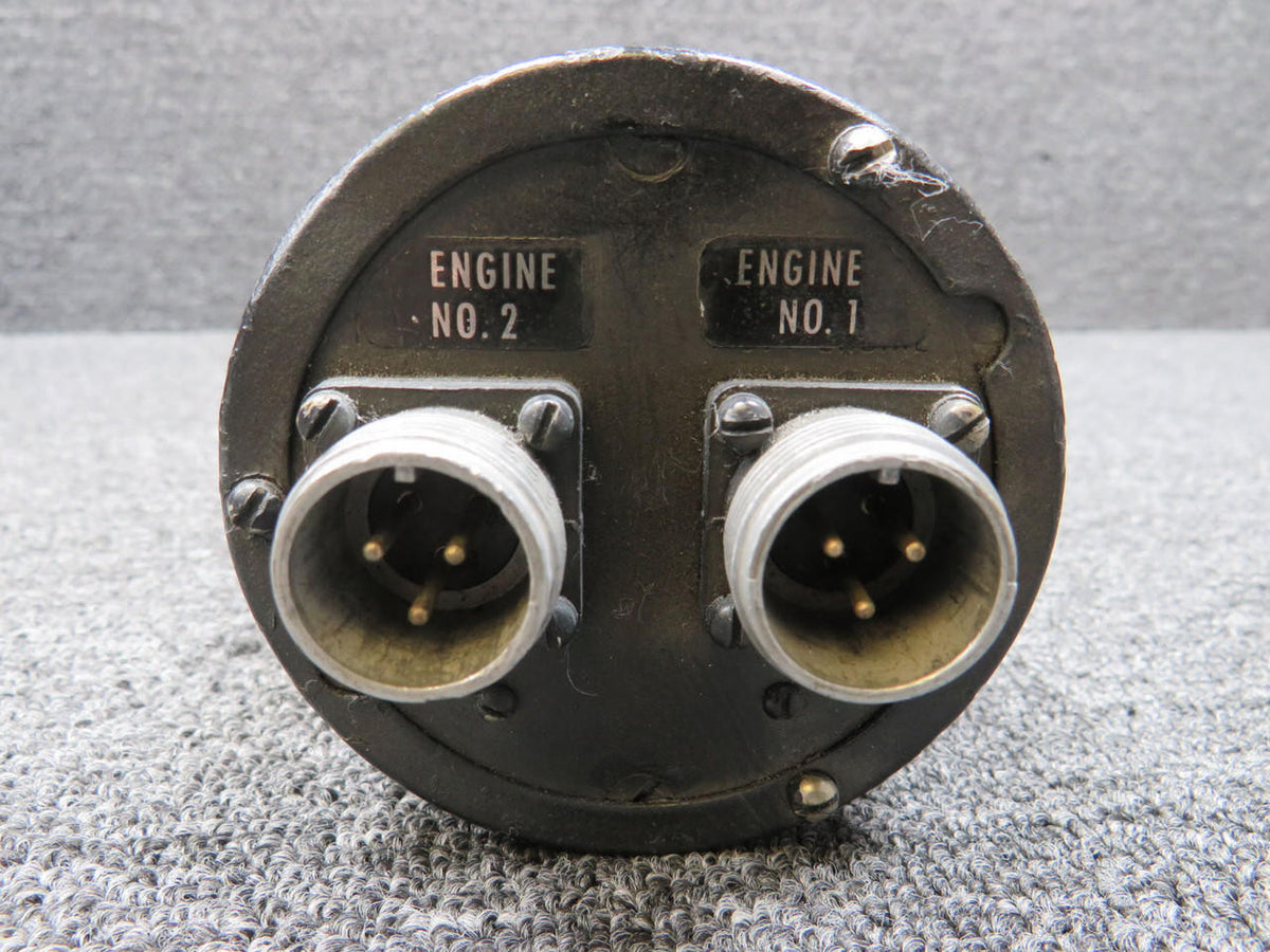 Cessna Aircraft Parts CM2683L1 Cessna Dual Tachometer Indicator (Worn Face)
