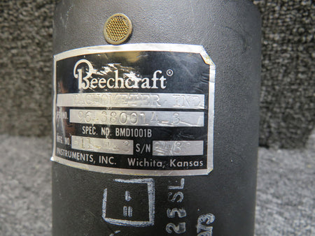 Instruments Inc 511-4-3 (Alt: 96-380014-3) Instruments Inc. Dual Tachometer Indicator (Worn Face)