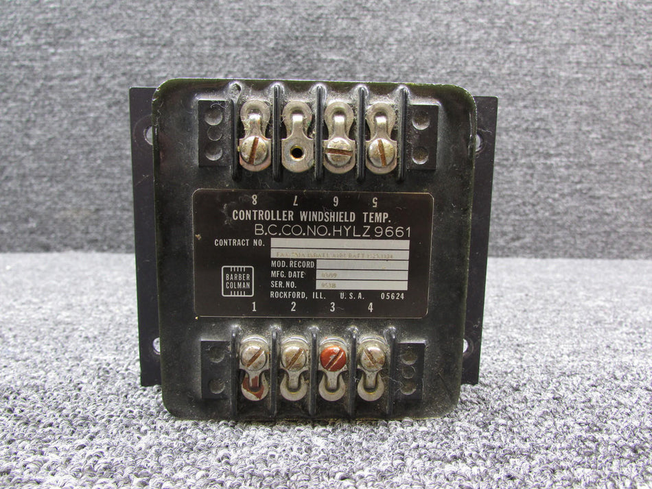Barber Colman HYLZ9661 Barber Colman Windshield Temperature Controller