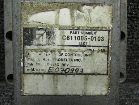 Electrodelta VR515G (Alt: C611005-0103) Electrodelta Alternator Control Unit