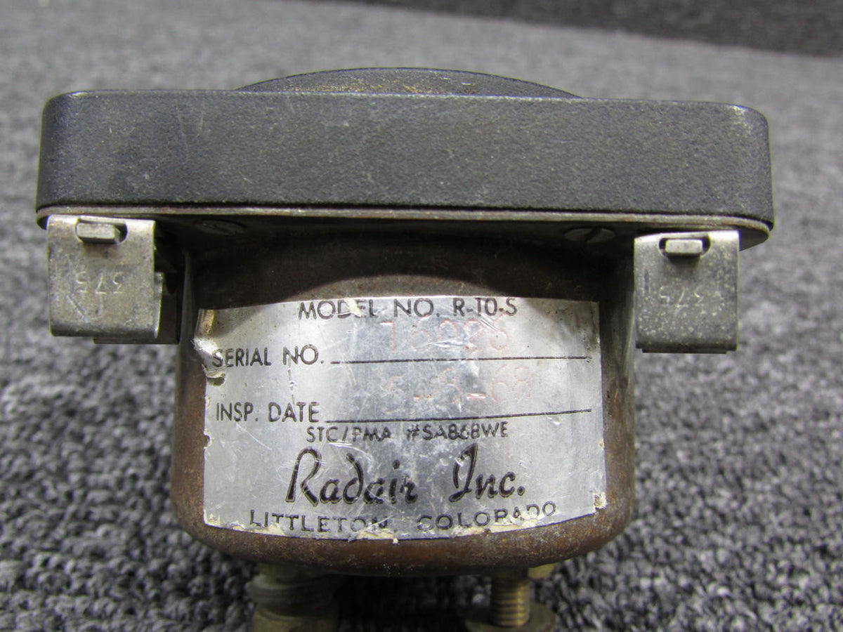 Radair R-10-S Radair Exhaust Gas Temperature Gauge