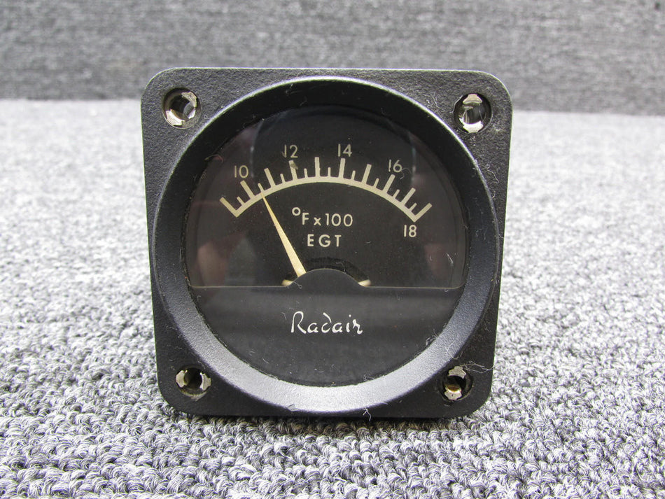 Radair R-10-S Radair Exhaust Gas Temperature Gauge
