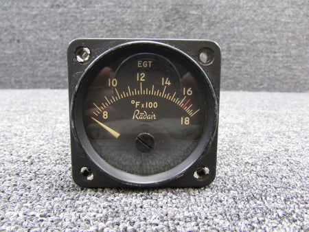 Radair R-10-S Radair Exhaust Gas Temperature Indicator (Cracked Glass)