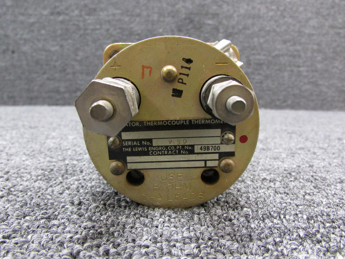 Radair R-10-S Radair Exhaust Gas Temperature Indicator (Cracked Glass)
