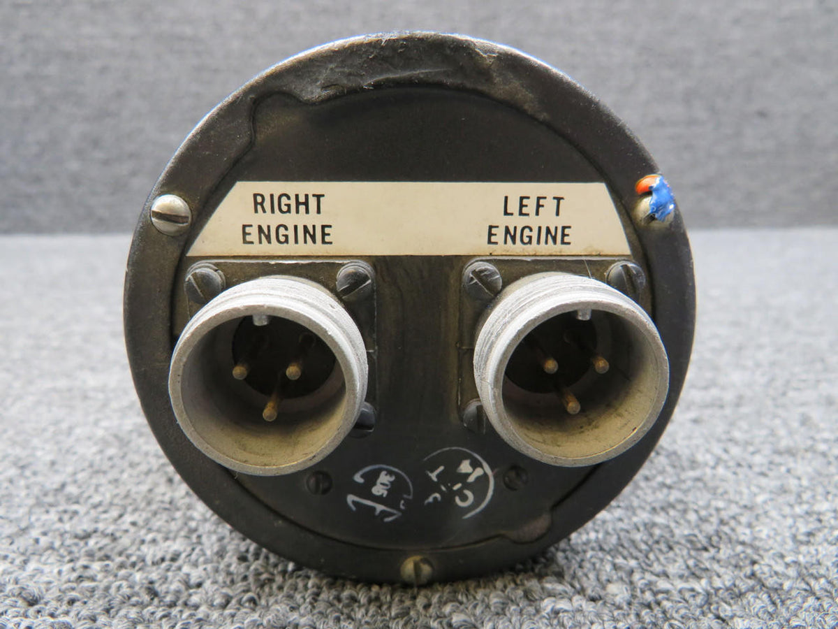 Instruments Inc 511-01 (Alt: C668017-0101) Instruments Dual Tachometer Indicator (Worn Face)