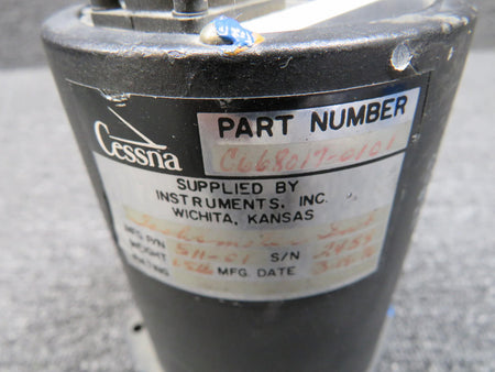 Instruments Inc 511-01 (Alt: C668017-0101) Instruments Dual Tachometer Indicator (Worn Face)