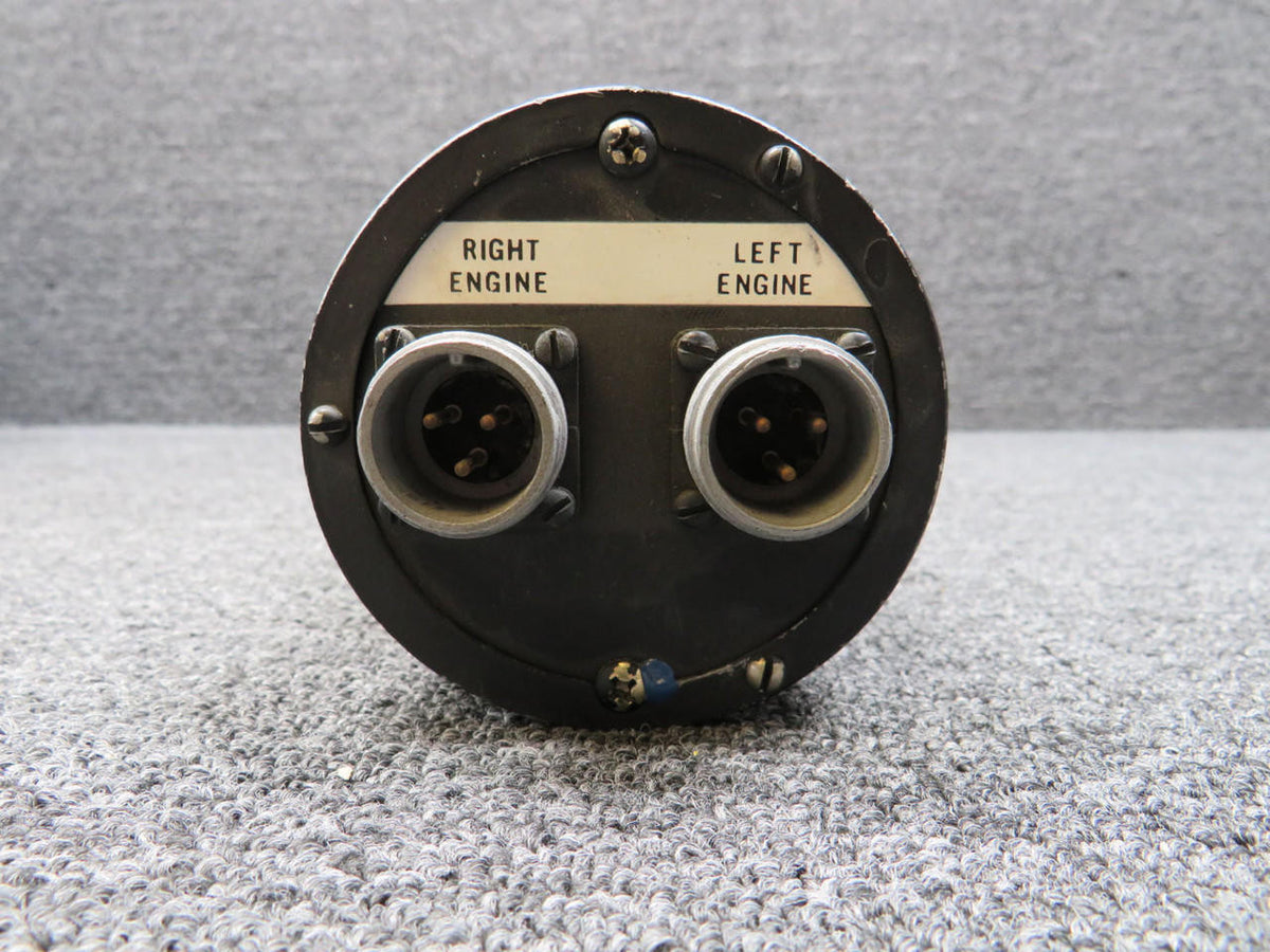 Instruments Inc 510L-419 (Alt: 93-384059-3) Instruments Inc. Dual Tachometer Indicator, Lighted
