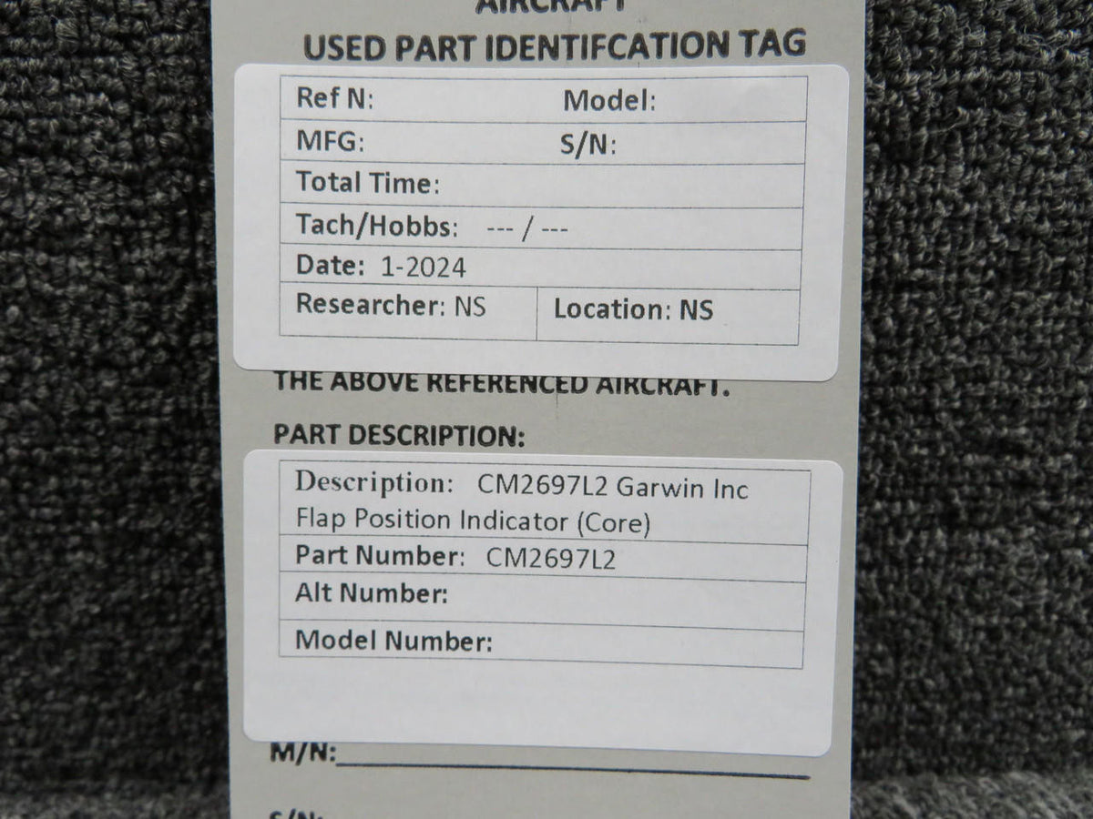 Garwin CM2697L2 Garwin Flap Position Indicator (Core)