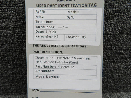Garwin CM2697L2 Garwin Flap Position Indicator (Core)