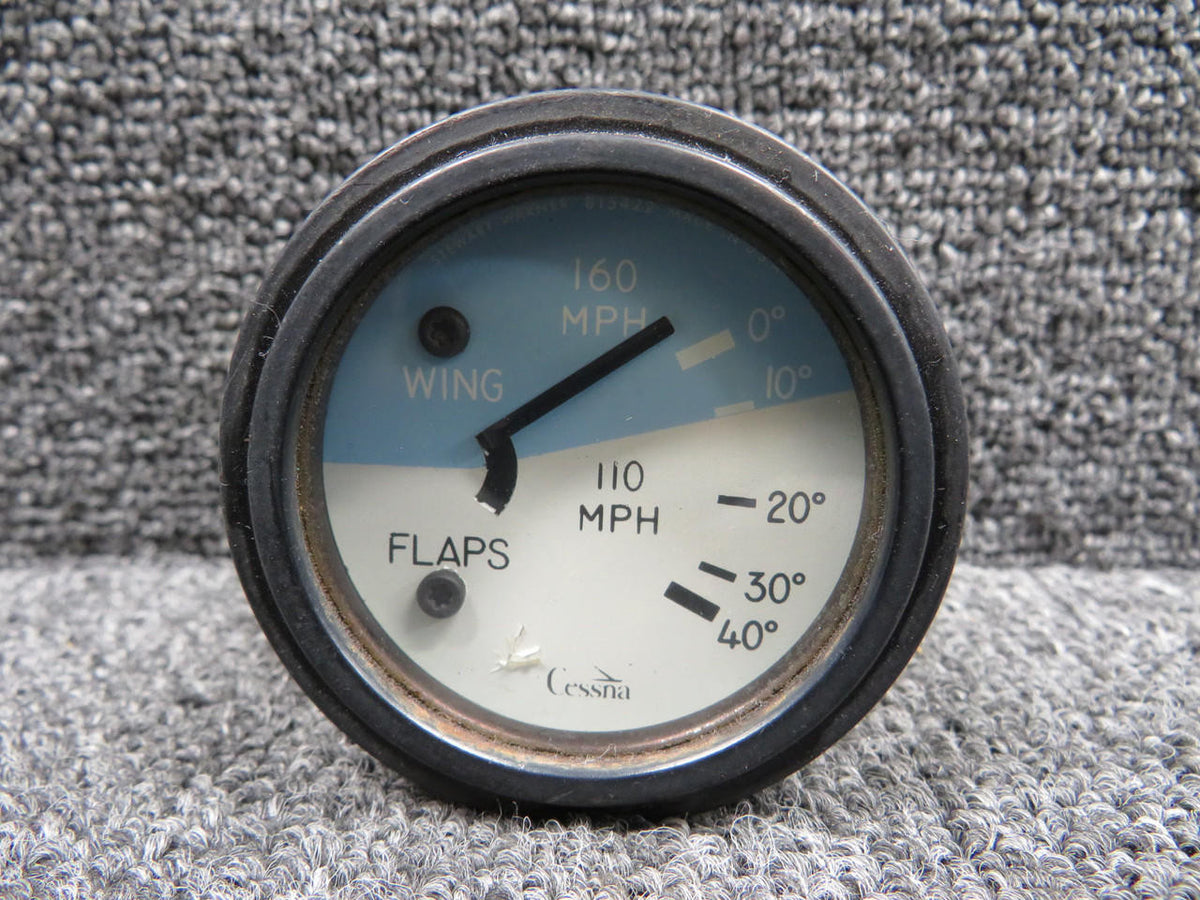 Stewart-Warner 815422 Stewart Warner Recommended Airspeed Flap Position Indicator