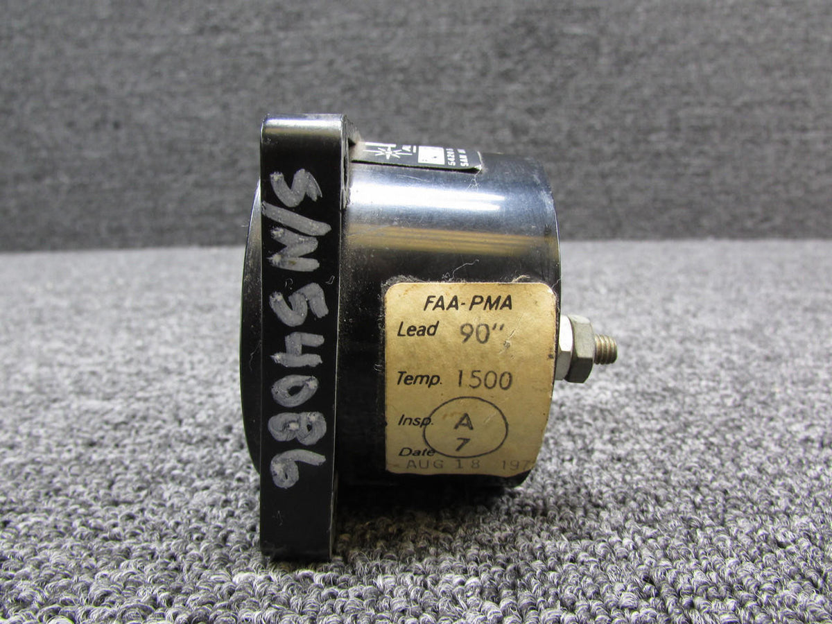 Alcor 202A-1A Alcor Exhaust Gas Temperature Indicator with Red Indicator Needle