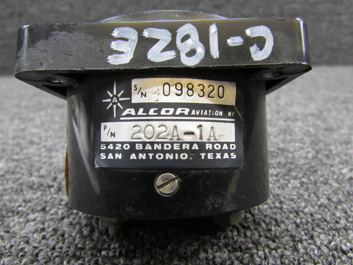 Alcor 202A-1A Alcor Exhaust Gas Temperature Indicator with Red Indicator Needle