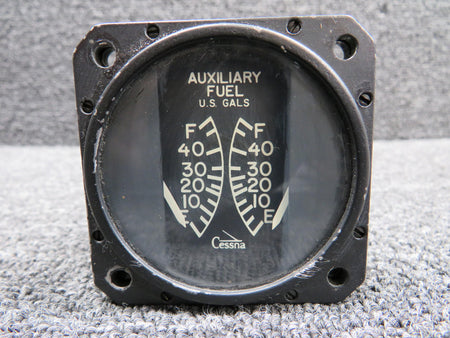 Aircraft Instruments CM2646L3 Aircraft Instruments Dual Auxiliary Fuel Indicator (Scratched Casing)