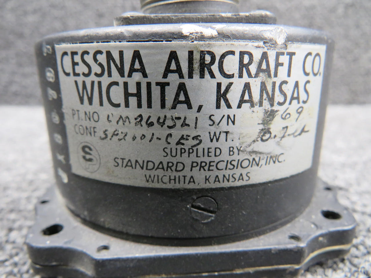 Standard Precision CM2696L1 (Alt: SP-2001-CES) Standard Dual Fuel Quantity Gauge (Damaged Face)