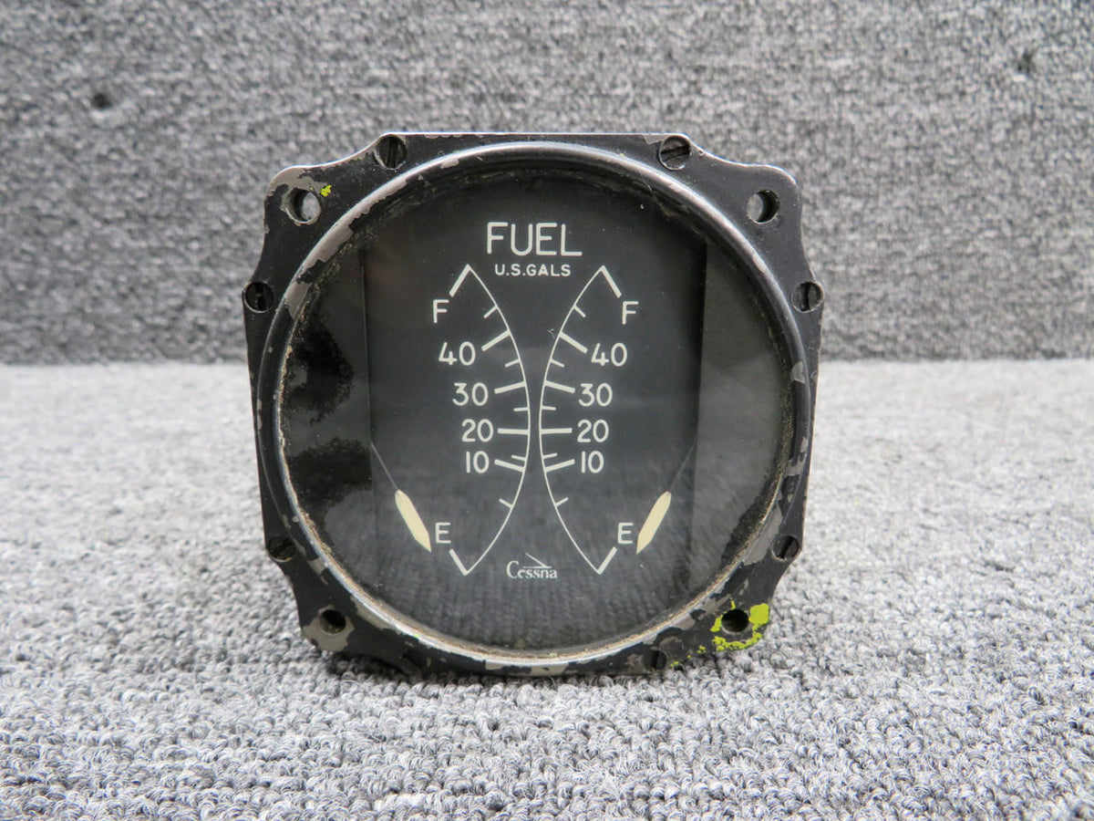 Standard Precision CM2696L1 (Alt: SP-2001-CES) Standard Dual Fuel Quantity Gauge (Damaged Face)