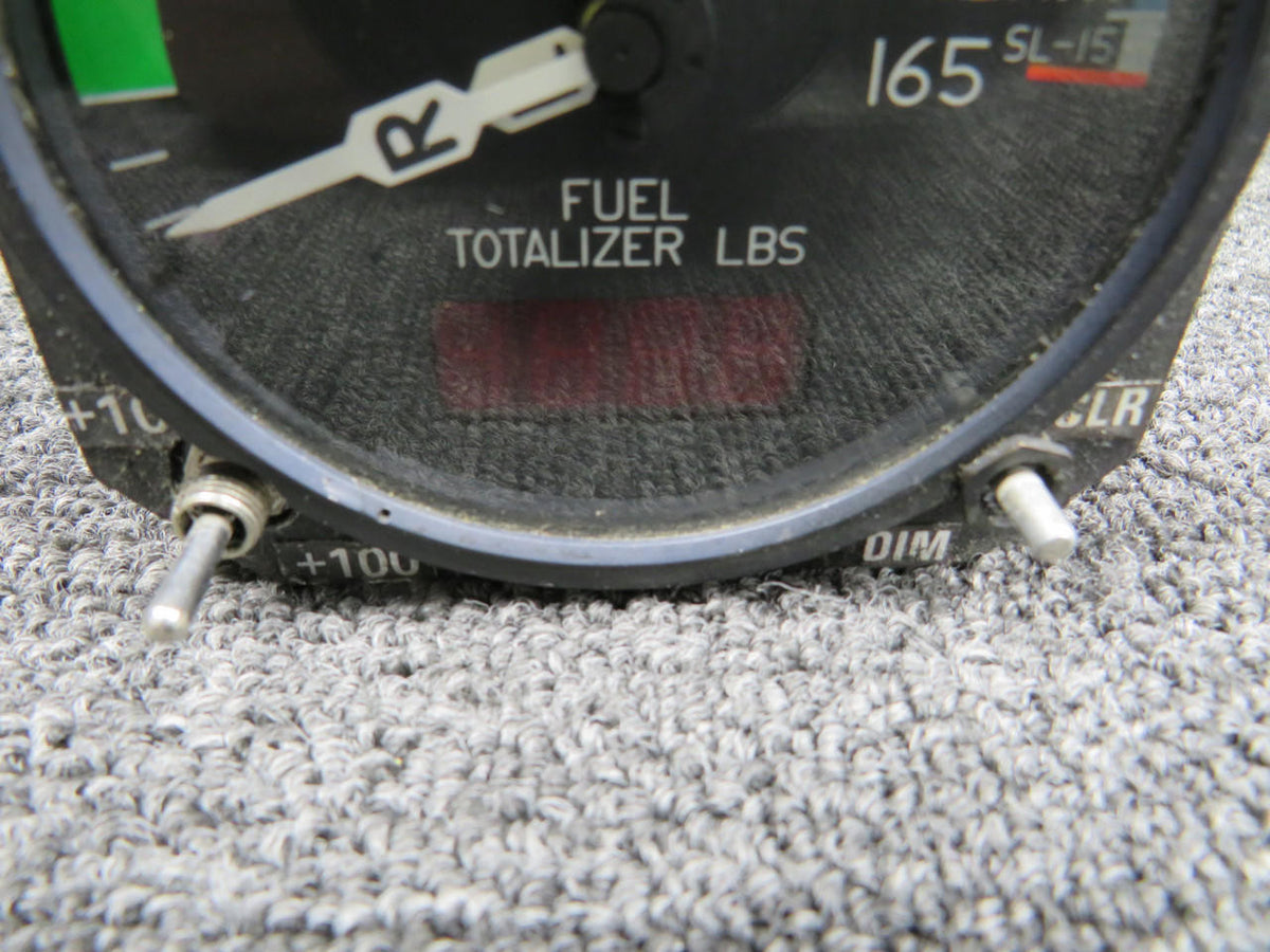 Aerosonic 65840-0159 Aerosonic Fuel Flow Totalizer (Missing Knob Covers)