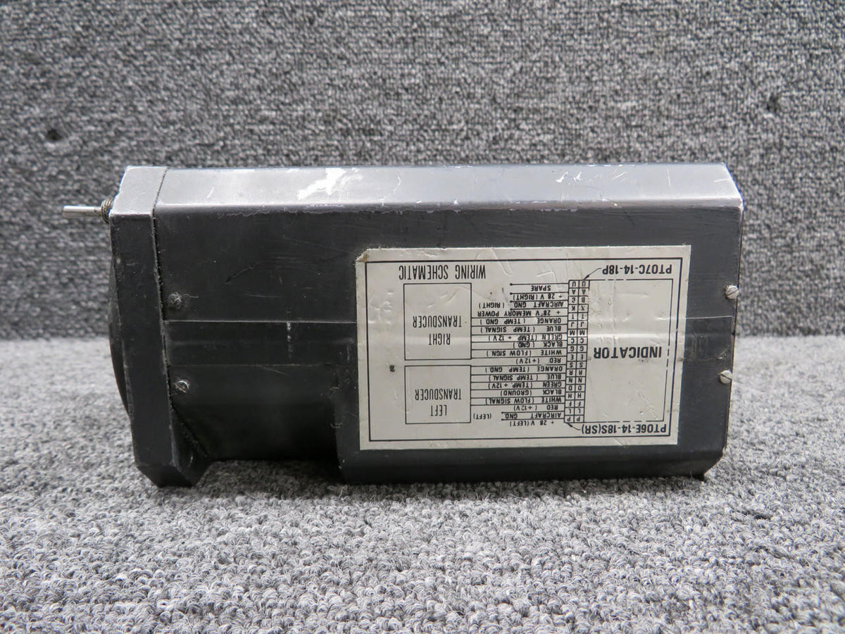 Aerosonic 65840-0159 Aerosonic Fuel Flow Totalizer (Missing Knob Covers)