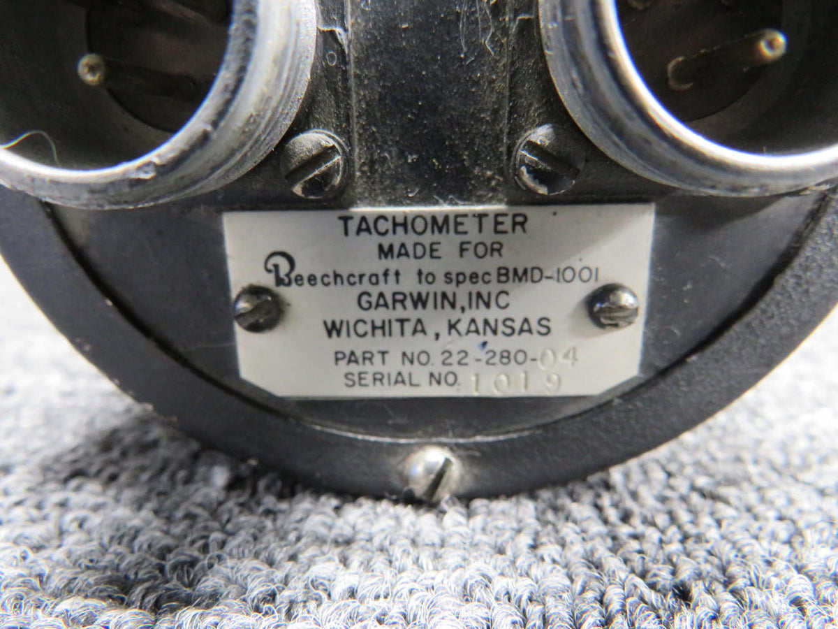 Garwin 22-280-04 Garwin Dual Tachometer Indicator (Worn Face)