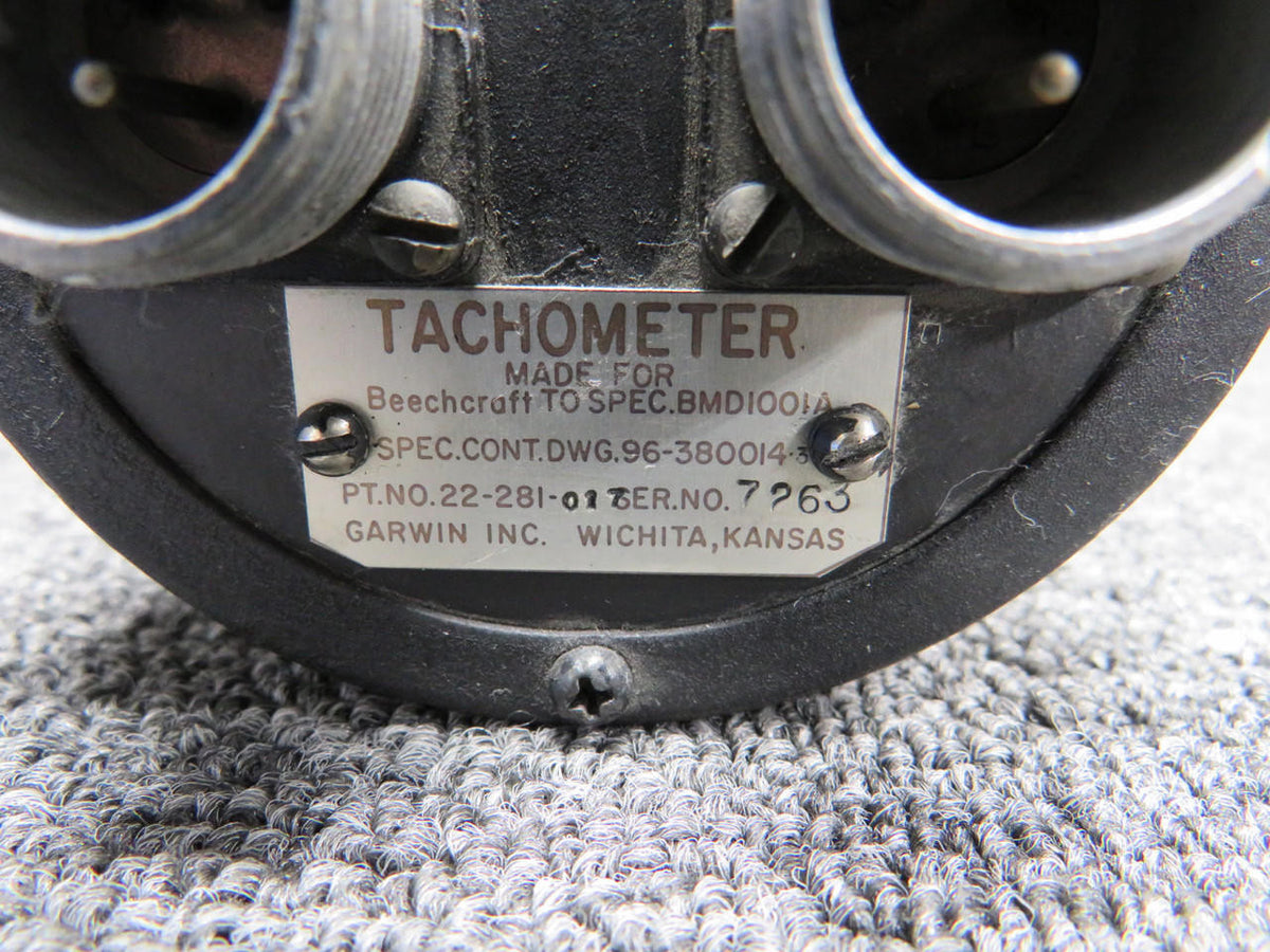 Garwin 22-281-017 Garwin Dual Tachometer Indicator (0-35RPM)