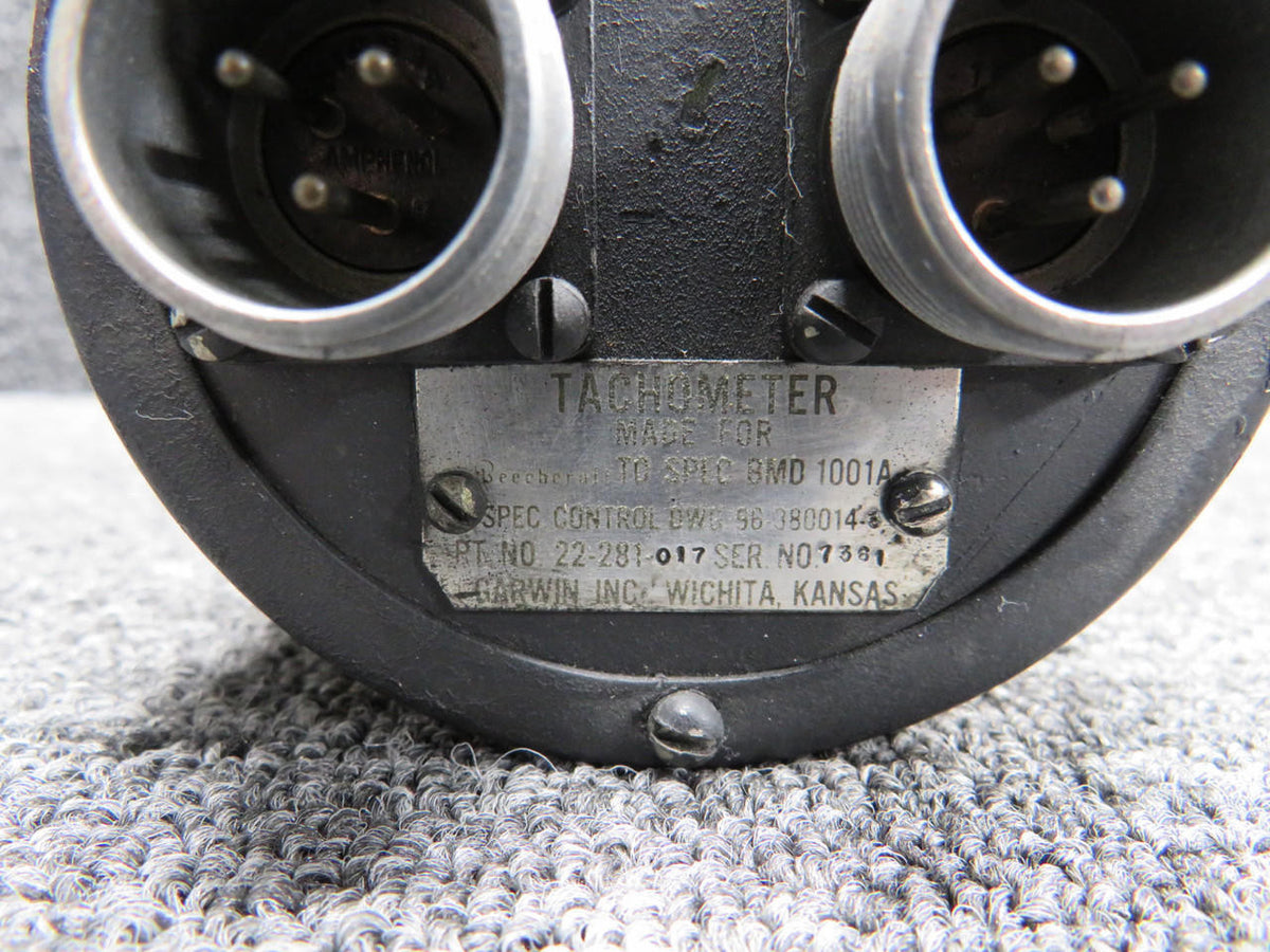 Garwin 22-281-017 Garwin Dual Tachometer Indicator (Worn Face)(0-45RPM)