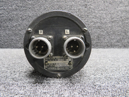 General Electric 8DJ19ABE-3 General Electric Dual Tachometer Indicator (Worn Face)