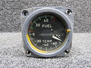 162C25 (Alt: 22-09410-3) Lewis Fuel Temperature Indicator (28V) (Painted Face)